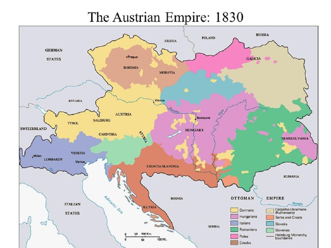 Австрийская империя венгрия. Карта австрийской империи в 19 веке. Австрийская Империя в 19 веке. Австрийская Империя 18 век карта. Карта Австро Венгрии в 19 веке.