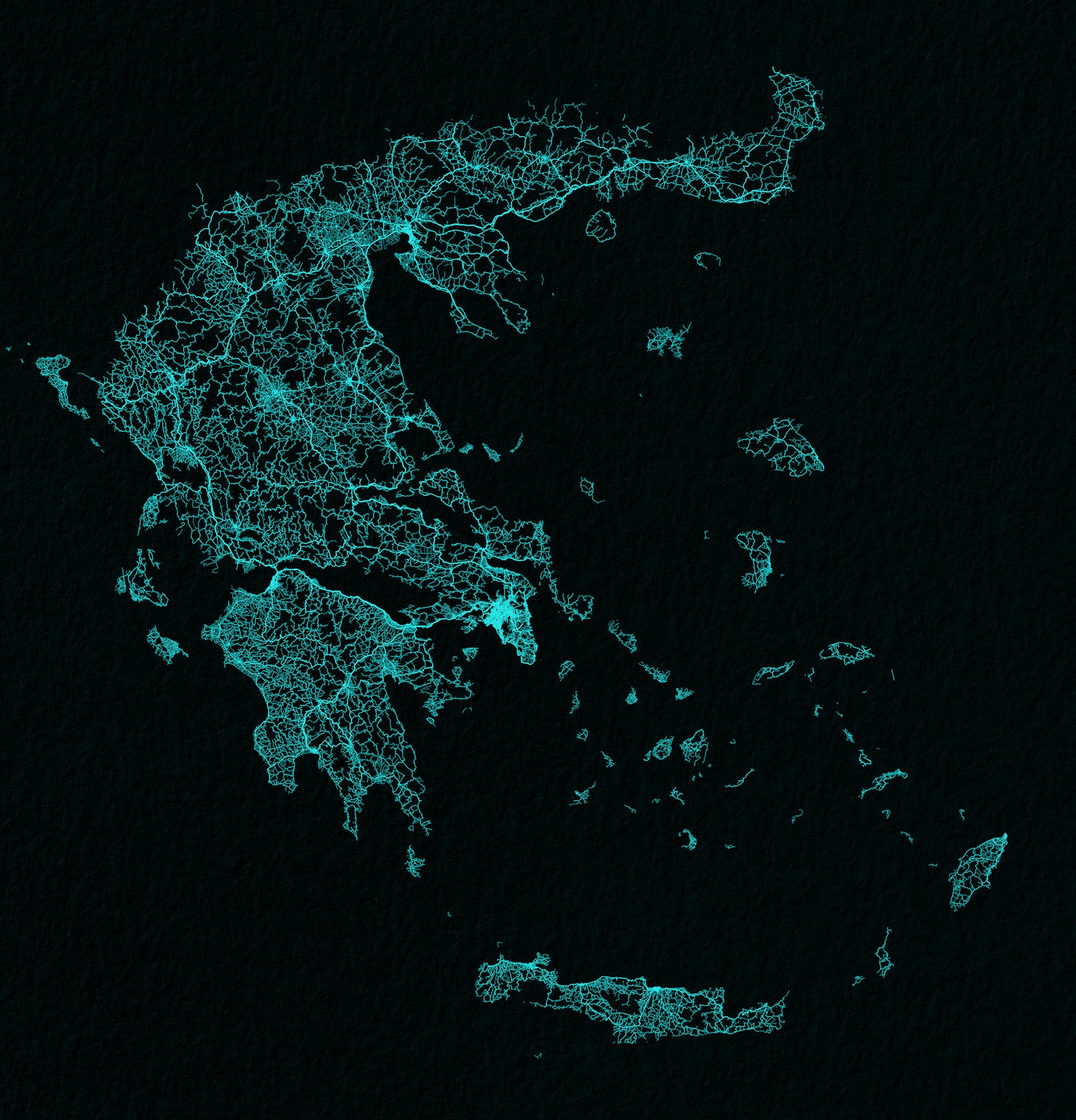 карта греции фото